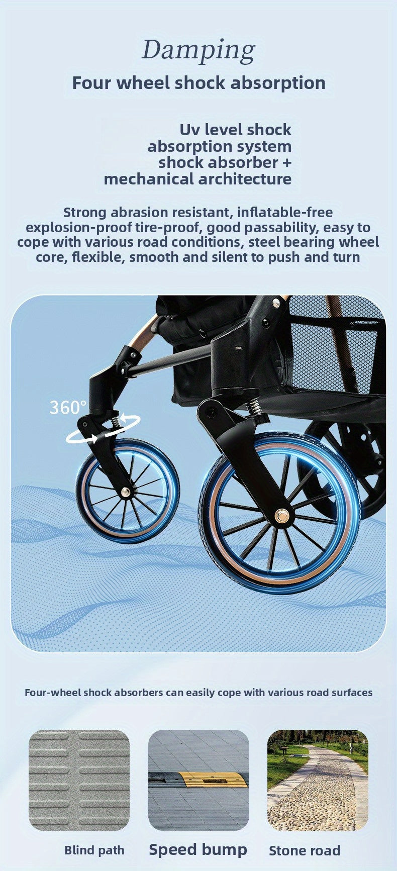 Lightweight Travel Stroller with Quick-Folding Design, Adjustable Backrest, Canopy and Storage Basket, Black Baby Pushchair for Everyday Outings