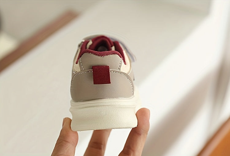 Kids Casual Sneakers with Round Toe and Low-Top Design, Cartoon and Bow-Detail Sport-Style Shoes for Toddler and Little Kid Spring Outfits
