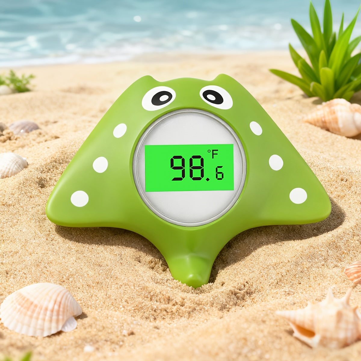 Digital Baby Bath Thermometer with Floating Design, Auto On/Off and Three-Mode Water Temperature Alert for Infant Bathtime