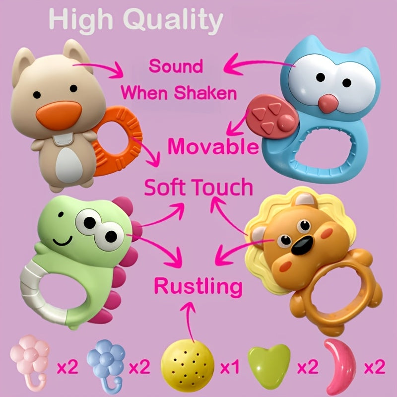 Musical Crib Mobile with Projection and Lights, Pink Hanging Nursery Mobile for Baby Cribs and Bassinets, Soothing Visual and Sound Features for Infants