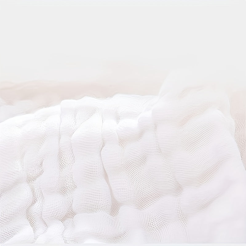 Baby Blanket and Washcloth Set, 3-Piece Soft Breathable Infant Blanket with 2 Absorbent Small Square Cloths for Bath Time and Everyday Baby Care, Five Color Options