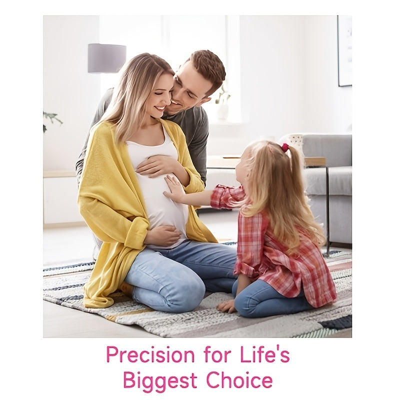 Home Pregnancy Test Kit with 2 Midstream Tests, 5 hCG Test Strips and Reusable Collapsible Urine Cup for Private At-Home Testing