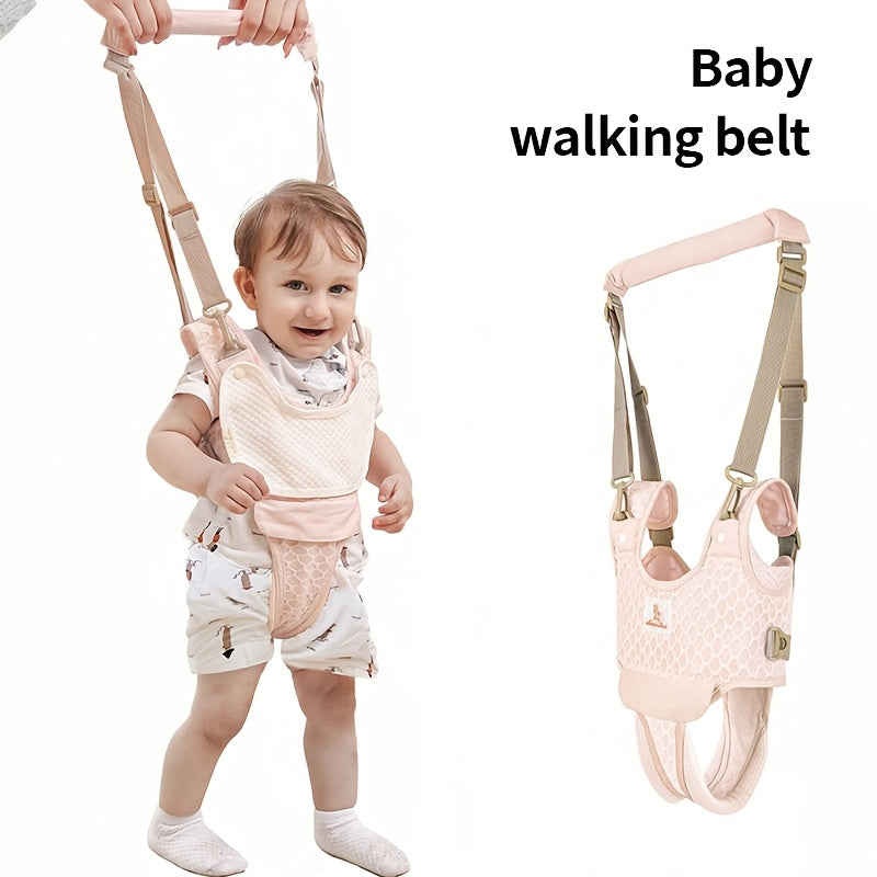 Adjustable Baby Walking Harness with Removable Crotch Support, Breathable Toddler Walking Aid and Carrier Design for Ages 8ā24 Months