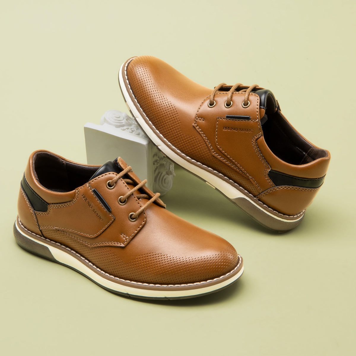 Boys Oxford Dress Shoes with Lightweight Anti-Slip Sole, Breathable Formal and Casual Shoes for School Uniforms, Award Ceremonies and Special Events