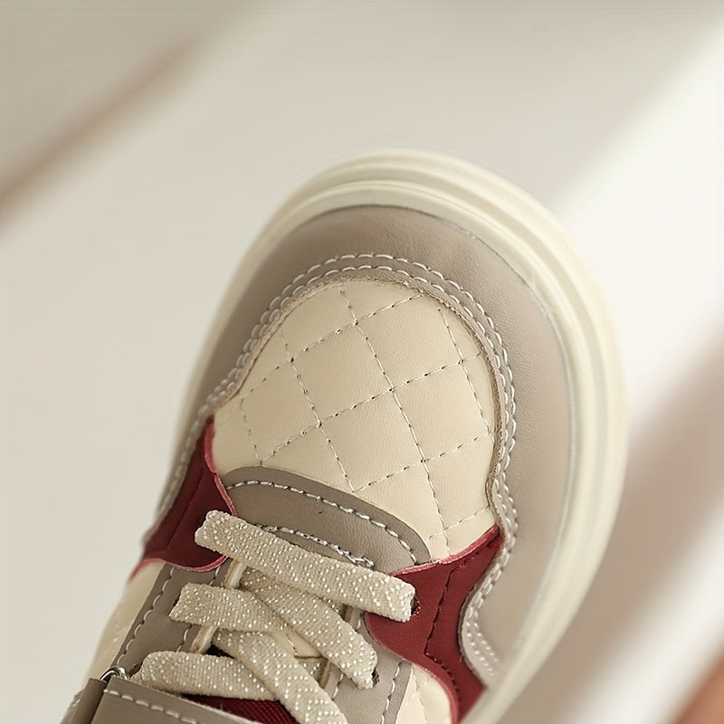Kids Casual Sneakers with Round Toe and Low-Top Design, Cartoon and Bow-Detail Sport-Style Shoes for Toddler and Little Kid Spring Outfits