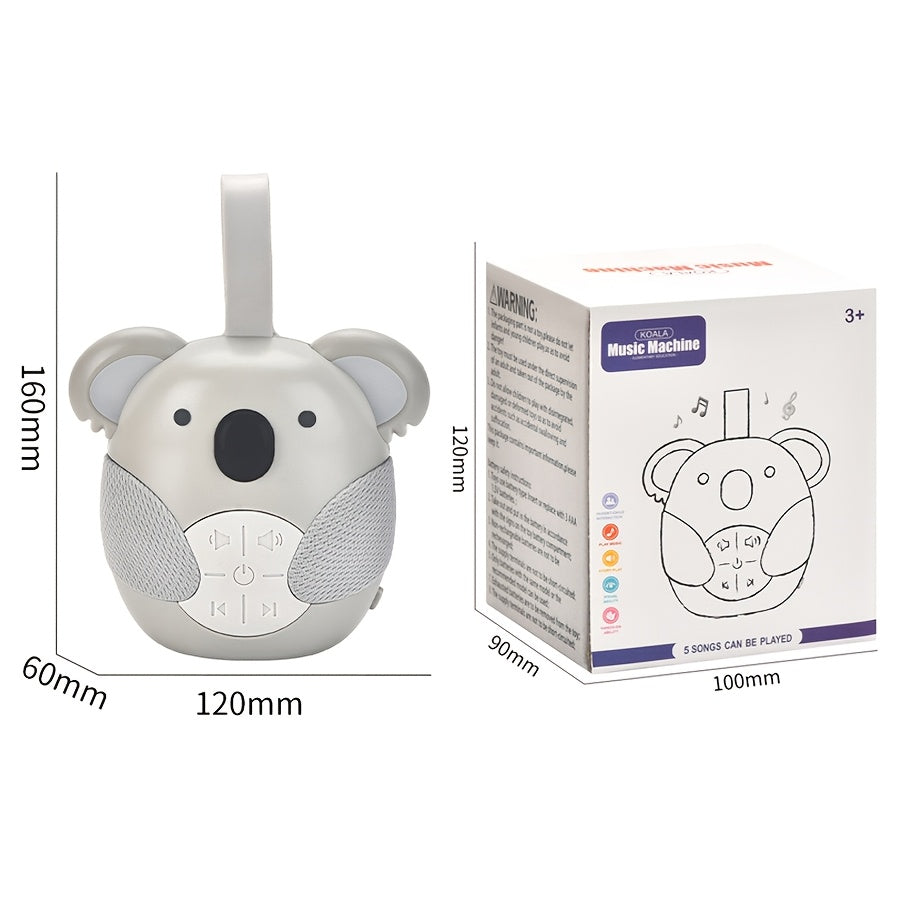 Infant Sound Machine with 5 Soothing Sounds and 3 Timer Settings, Portable White Noise Soother for Nursery Routines, Travel and Baby Registry Gifts