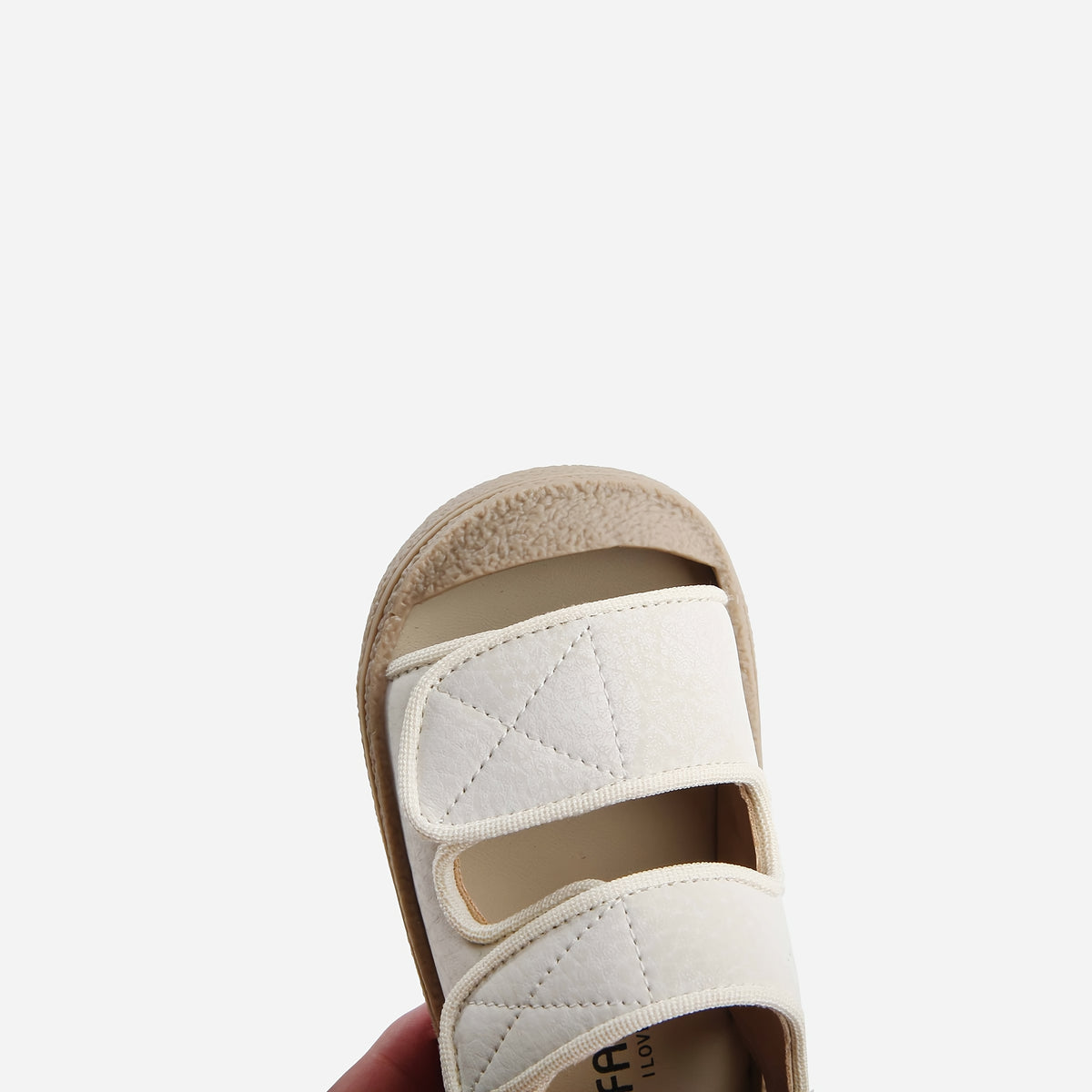 Toddler Summer Sandals with Soft Non-Slip Sole, Breathable Casual Shoes for Baby Boys and Girls, Dark Brown or White, US 4-8.5 Toddler Sizes