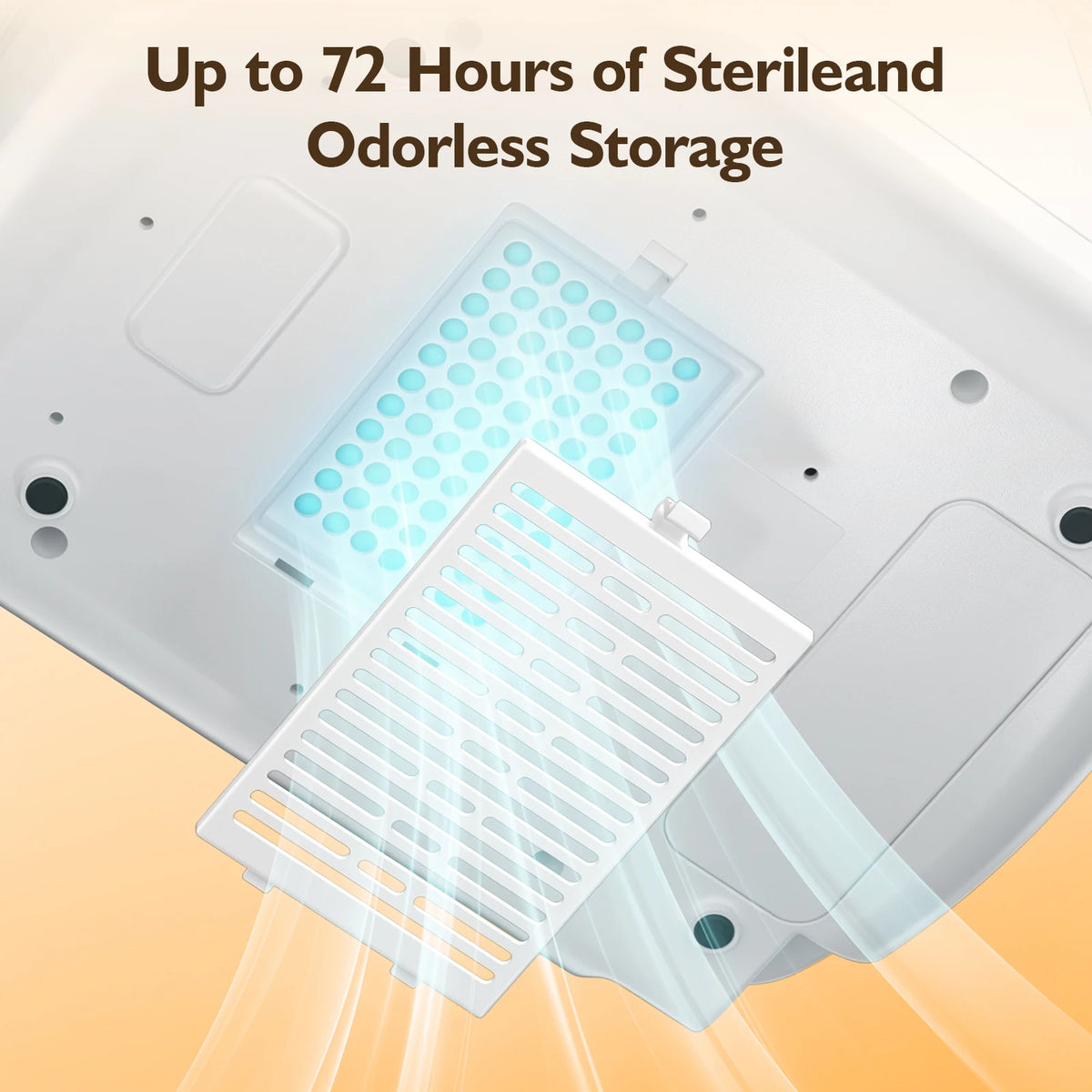 Baby Bottle Washer 4-in-1 with Steam Cleaning, Hot Air Drying and Storage Modes, LED Touch Panel for Compatible Bottles and Breast Pump Parts