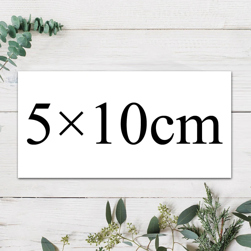 Custom Rectangle Stickers with Your Logo or Photo, Personalized Labels for Wedding Favors, Birthday Parties and Baptism Gifts, 100-1000 Pieces