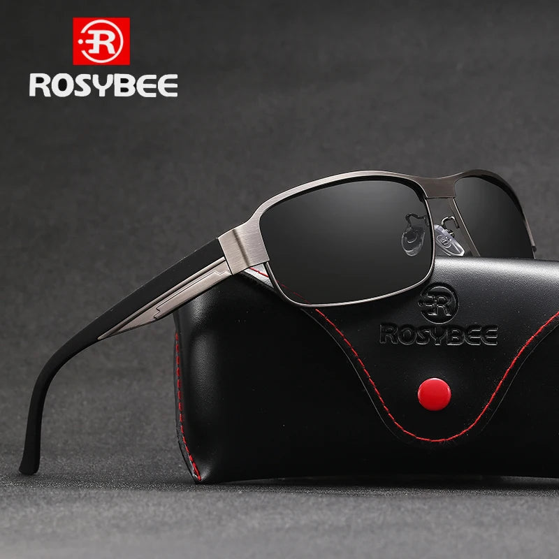 Aviator Polarized Sunglasses for Youth by ROSYBEE, Small 54mm Pilot Shades with Original Case for Older Boys, Girls and Narrow Faces