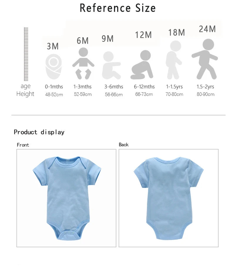Short Sleeve Baby Bodysuits 3-Pack in 100% Cotton, Solid Color Infant One-Piece Outfits with Envelope Shoulders and Snap Bottoms for Daily Wear