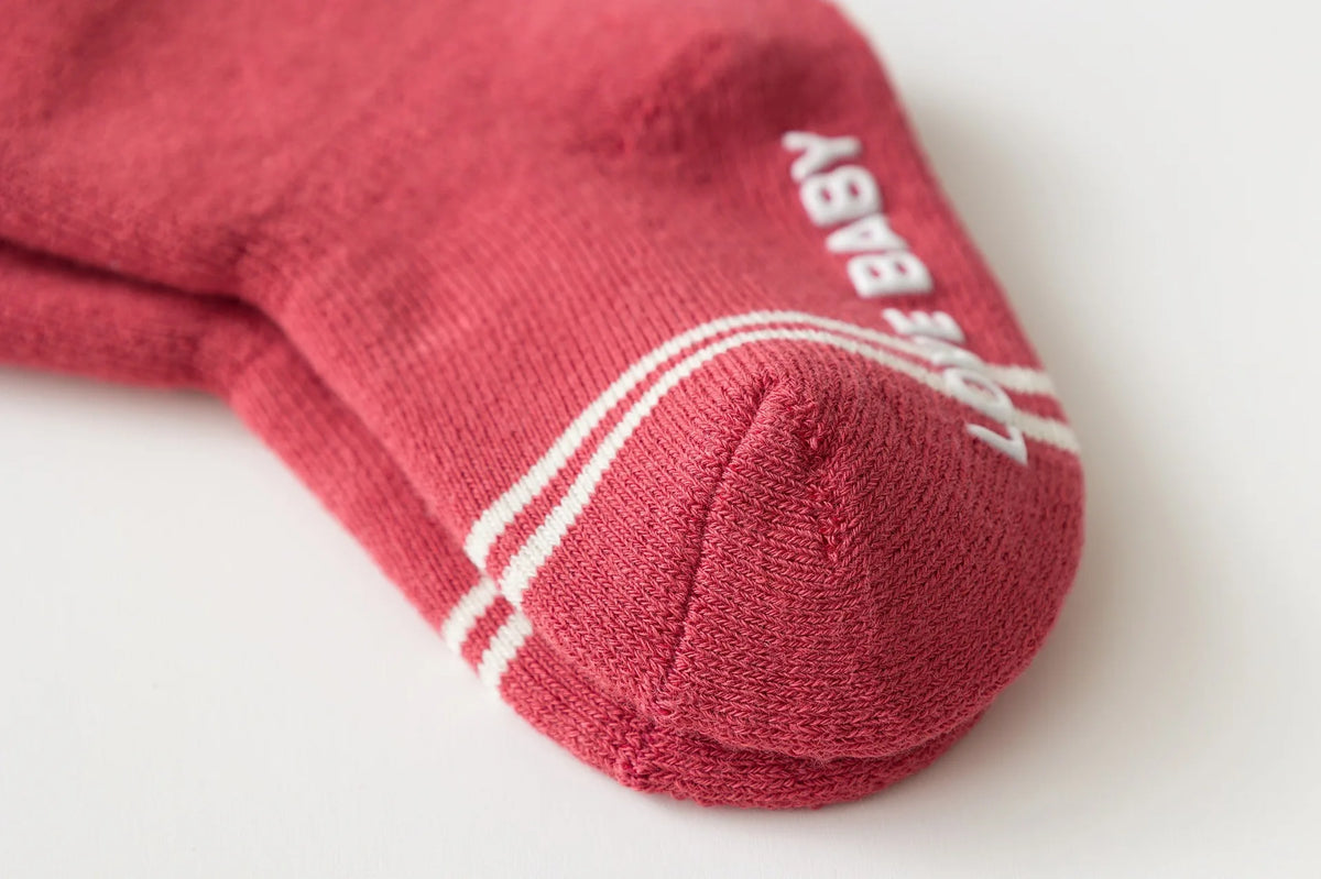 Baby Terry Cotton Socks 3-Pair Set, Thick Non-Slip Socks for Newborns, Infants and Toddlers Ages 0-5 Years for Cozy Fall and Winter Wear