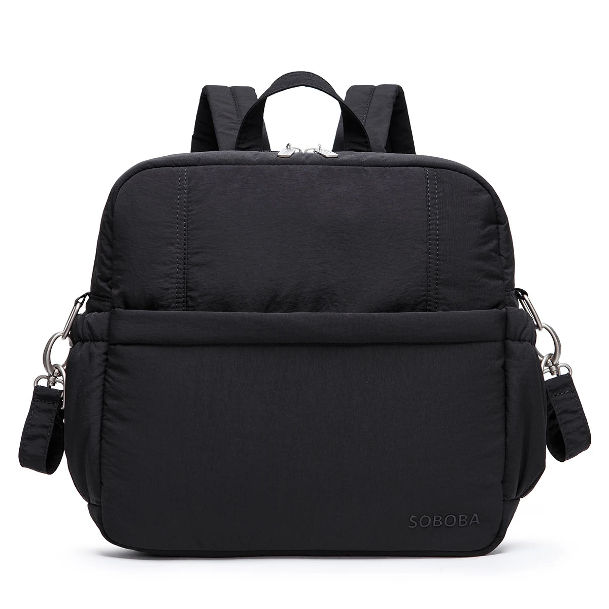 SOBOBA Diaper Bag Backpack with Storage Pockets | Large Capacity Nappy Bag for Newborn Essentials, Daily Outings and Parent Organization