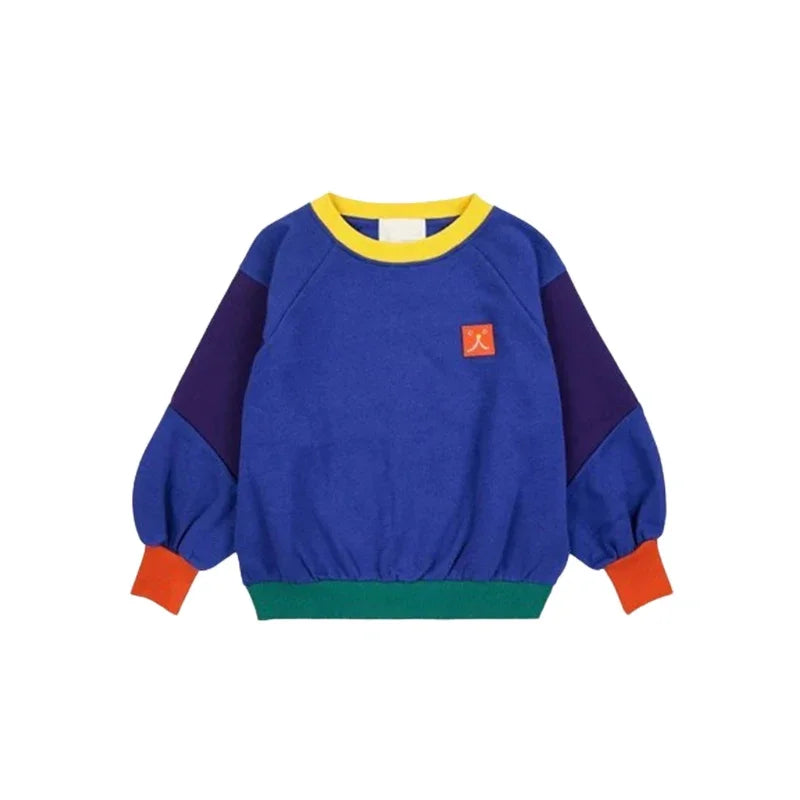 Cartoon Crewneck Sweatshirt for Kids with Long Sleeves, Animal Flower and Letter Print Pullover Options for Toddler Boys and Girls, Sizes 18-24M to 10-11Y