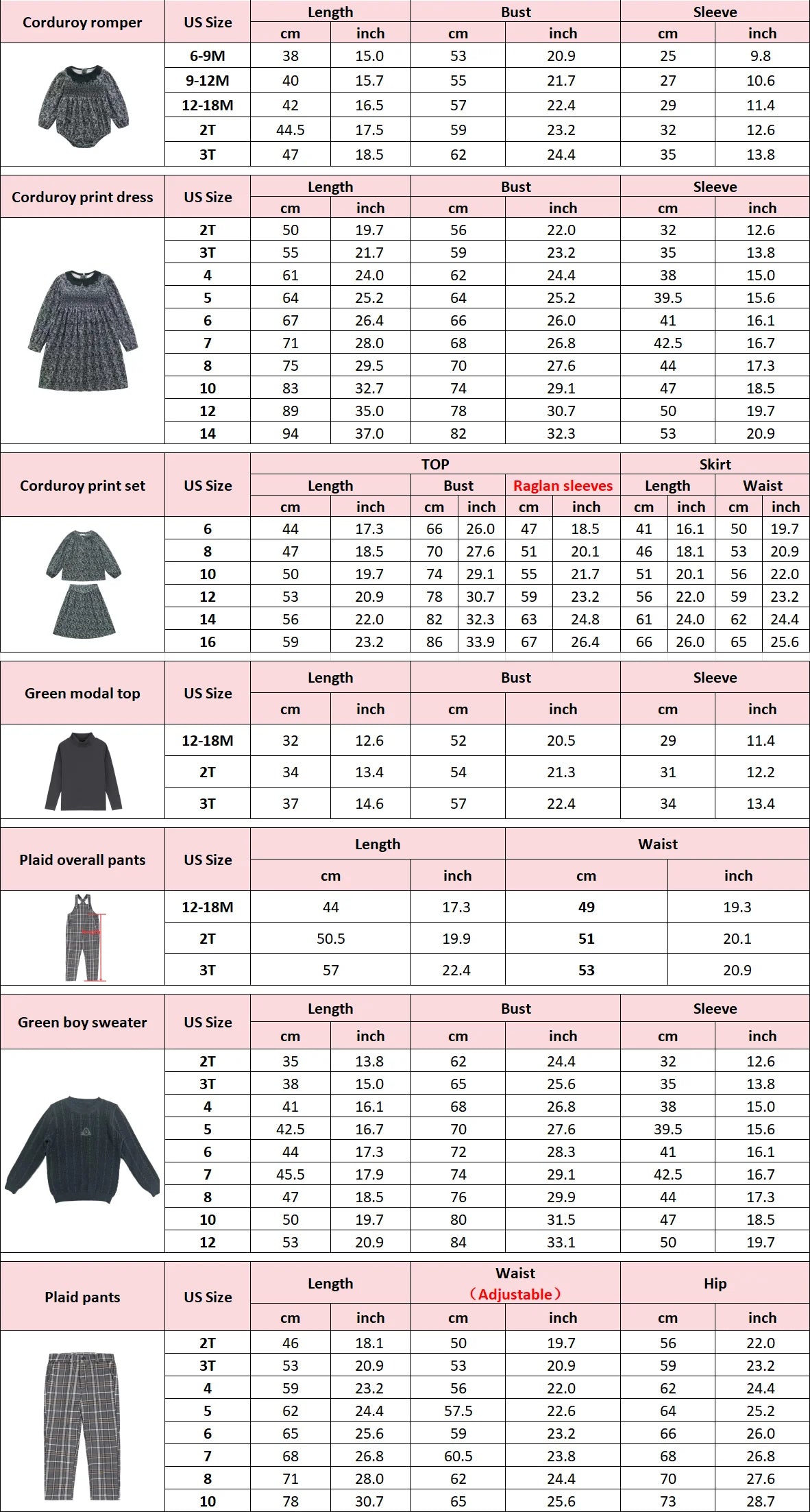 Forest Print Sibling Matching Outfits with Girls Cotton Smocked Dress Options, Boys Embroidered Knit Sweaters and Plaid Pants for Family Photos