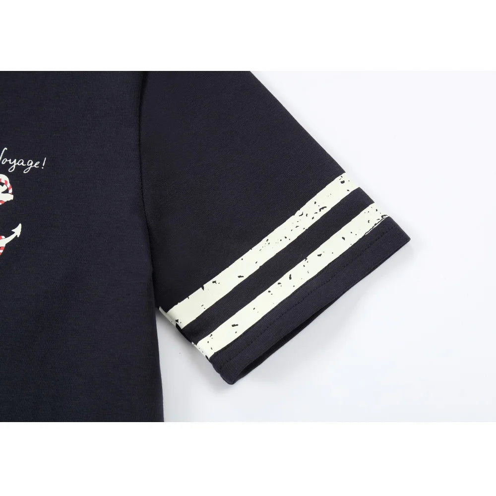Kids Sailor Outfits in Cotton Jersey, Nautical Dresses, Polo Shirts and Shorts Sets for Boys, Girls and Babies, Summer Sibling Photo Styles