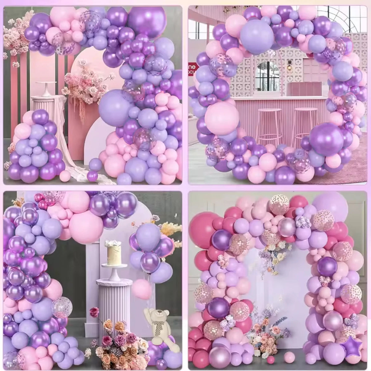 Sand White and Gold Balloon Arch Kit with Mixed-Size Balloons for DIY Wedding Garlands, Bridal Showers, Baptisms and Birthday Party Decor