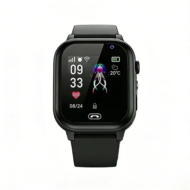 Kids Phone Smartwatch, S30 Camera Wristwatch with Listed SOS Calling, SIM Card Support, Alarm Clock and App Setup for Everyday Family Check-Ins
