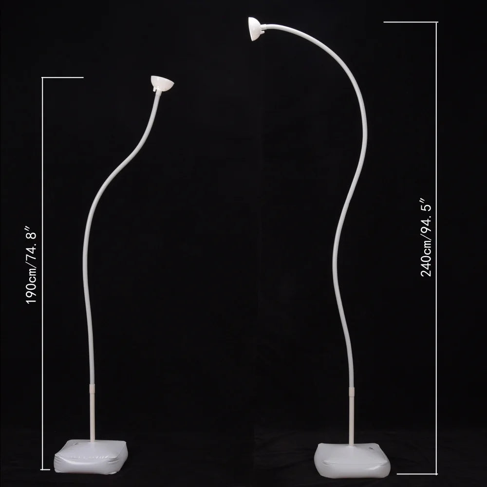 Flexible Balloon Column Stand with Base, Shapeable Balloon Display Support for Baby Showers, Birthday Parties, Weddings and Celebration Backdrops