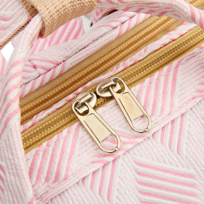Convertible Diaper Bag Backpack with Fold-Out Changing Area and Stroller Hooks, 30 x 20 x 40 cm Baby Essentials Organizer for Parents