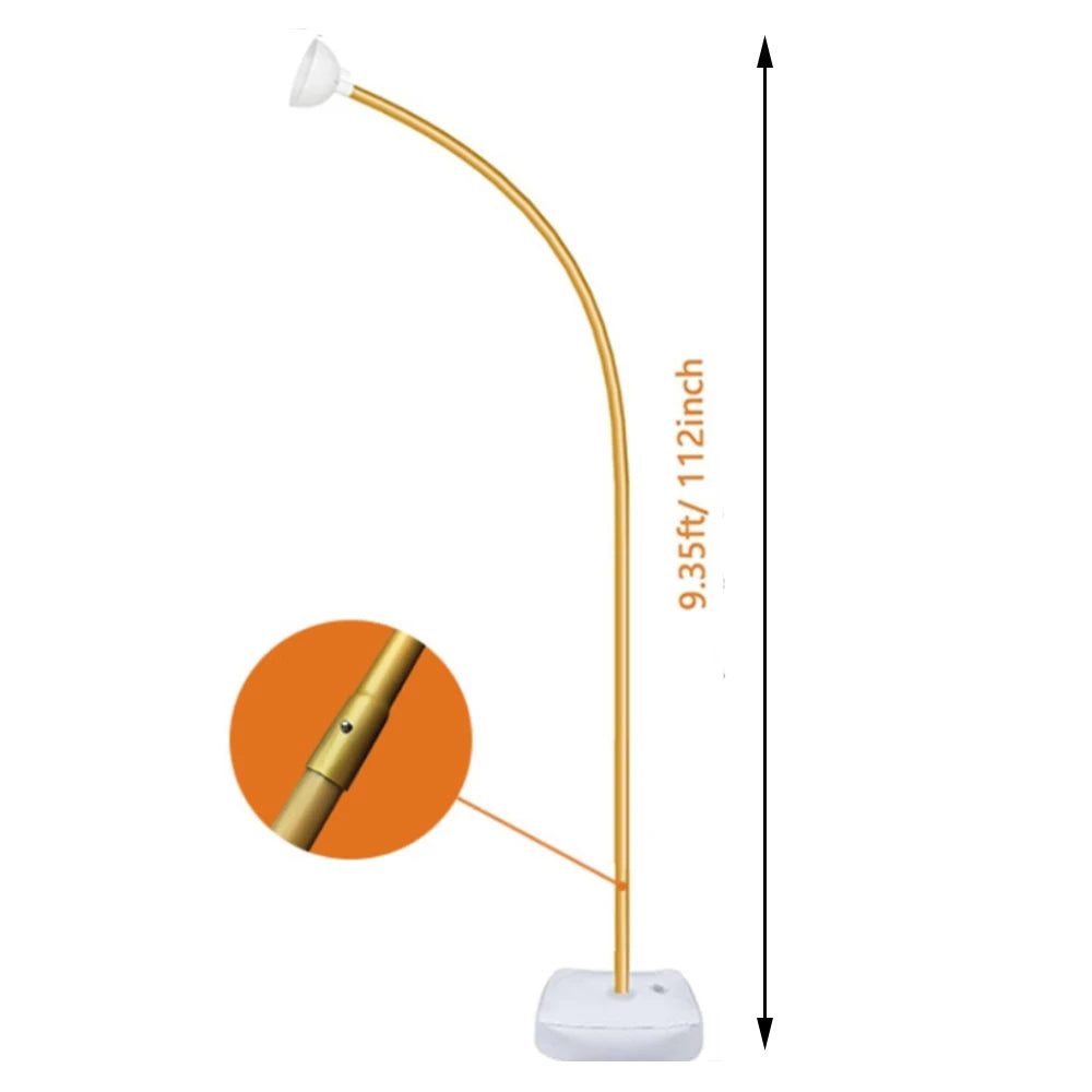 Flexible Balloon Column Stand with Base, Shapeable Balloon Display Support for Baby Showers, Birthday Parties, Weddings and Celebration Backdrops