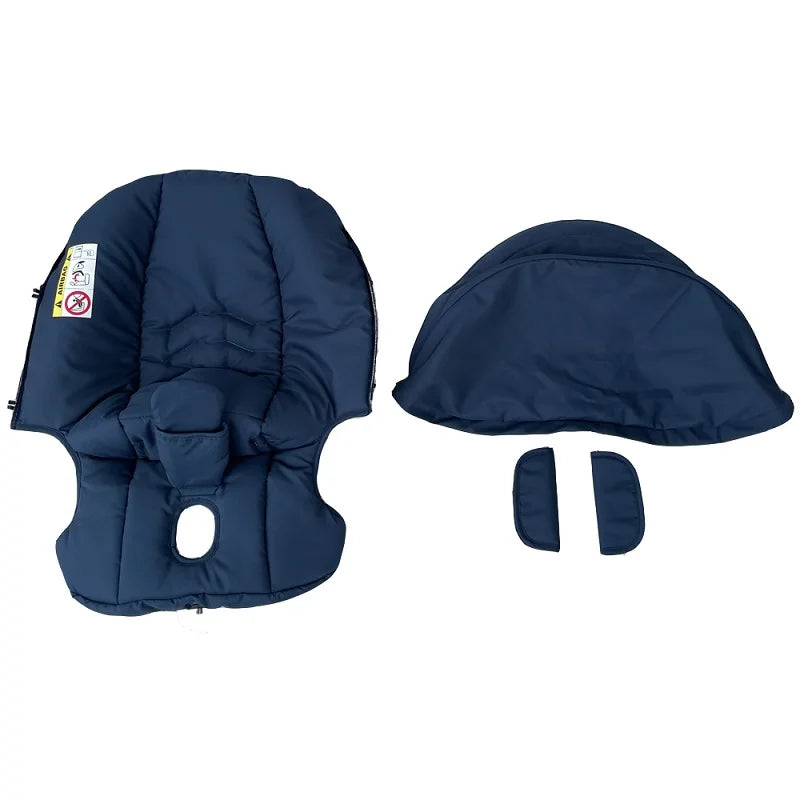 Stroller Fabric Refresh Kit by COLU KID with Seat Cushion Cover and Sunshade, Color Options for Doona and FooFoo Designs, Check Model Fit