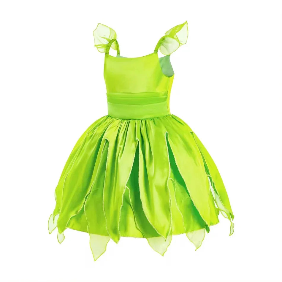 Princess Dress-Up Costumes for Girls with Mermaid and Fairy-Tale Style Options, Cotton-Blend Outfits for Birthdays, Halloween and Pretend Play