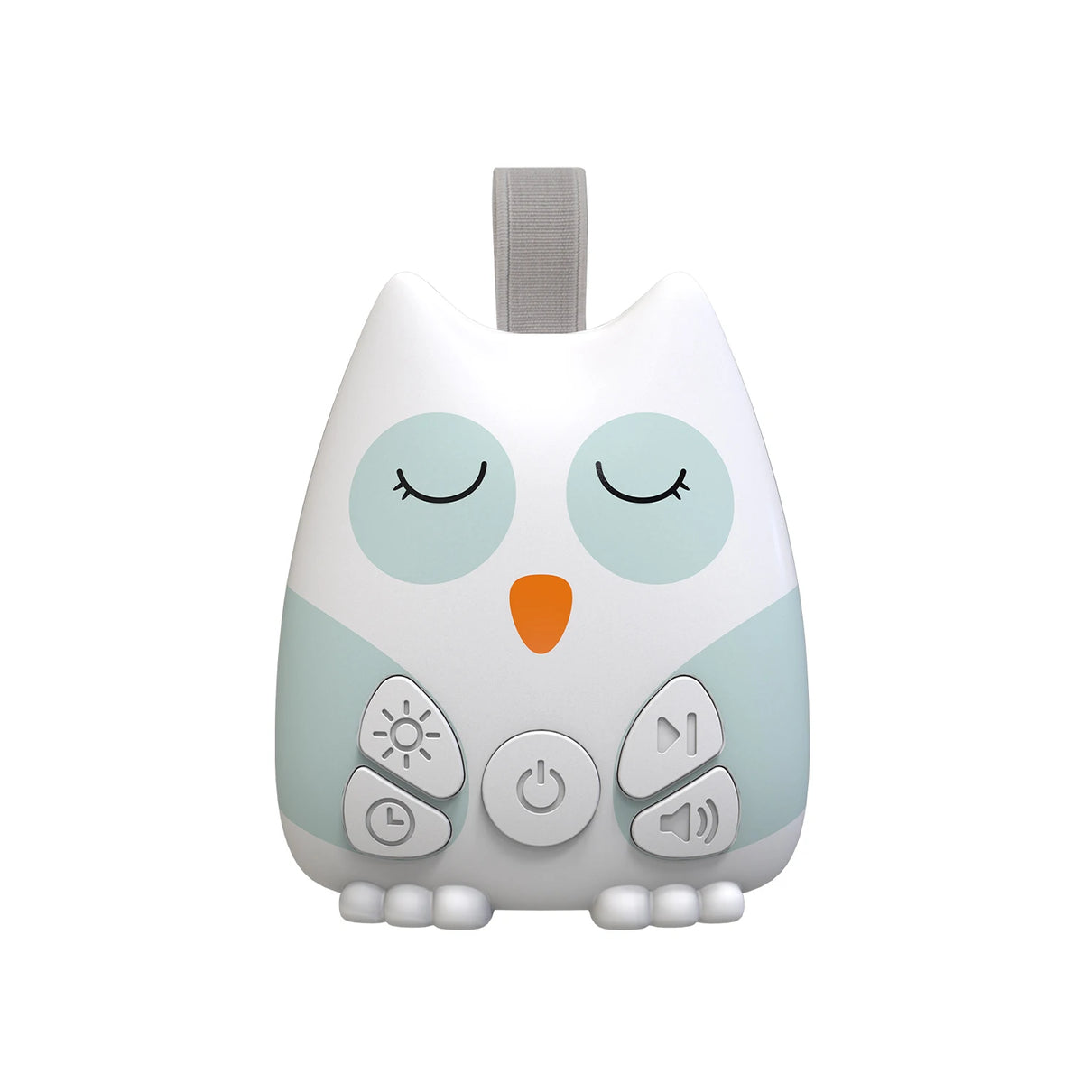 Owl Baby Sound Machine with Cry Sensor, 30 Soothing Sounds, Breathing Night Light and 30/60/90-Minute Timer, USB-C Rechargeable for Nursery & Travel