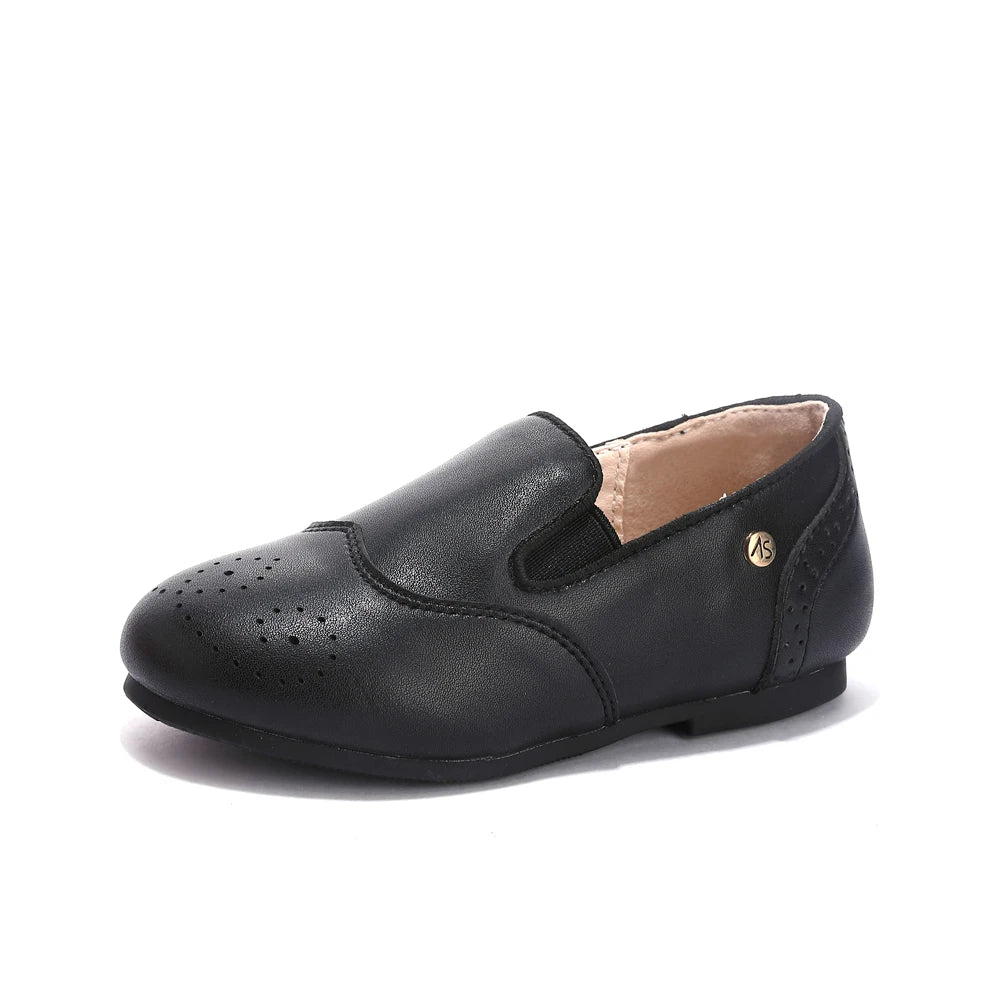 Toddler Dress Shoes for Boys and Girls, AS Classic Oxford, Loafer, Mary Jane and T-Bar Flats for Weddings, Parties and Family Photos