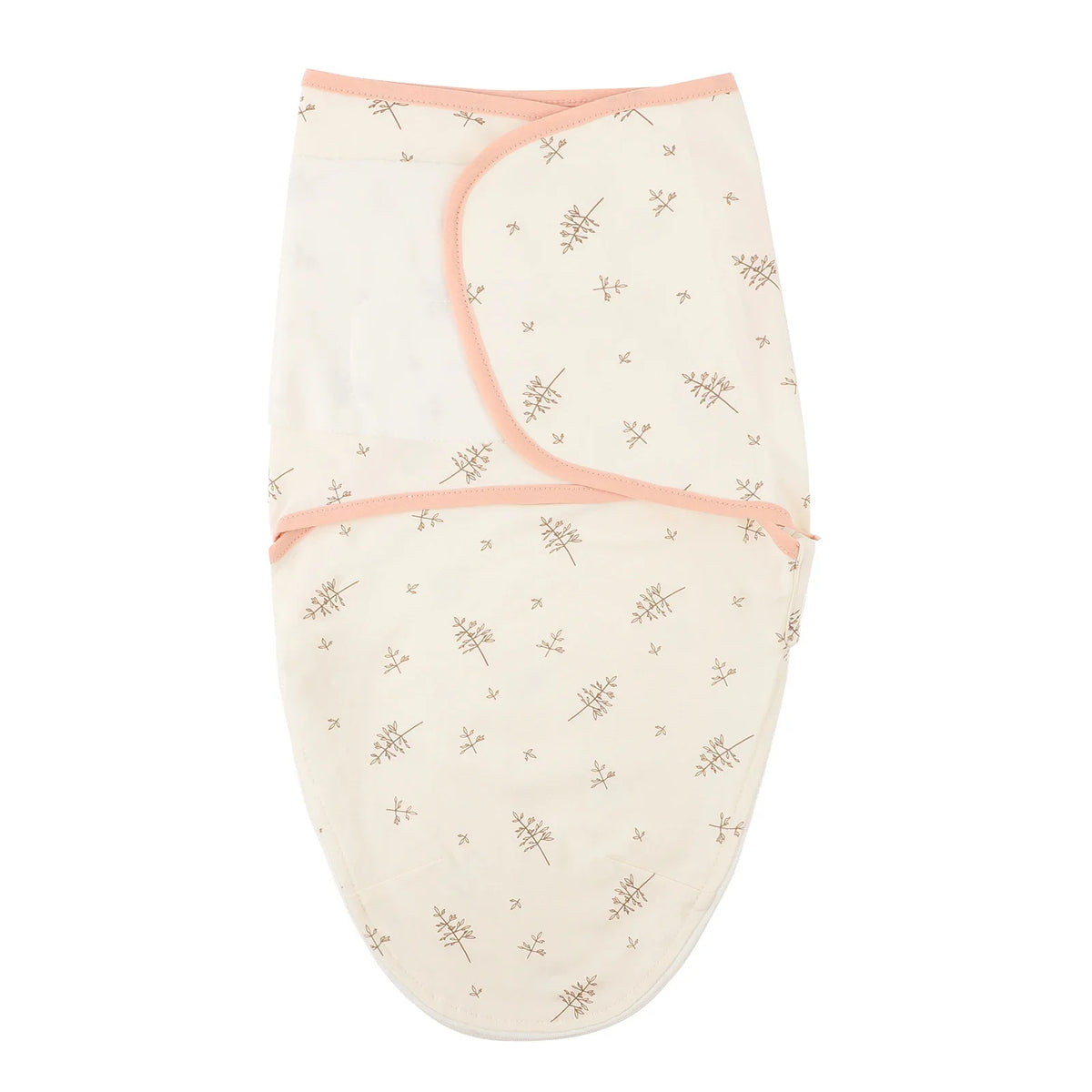 Envelope Baby Swaddle Wrap with Cap, INSULAR Adjustable Cotton Newborn Set in S and M with Animal, Leaf, Rainbow and Star Pattern Options