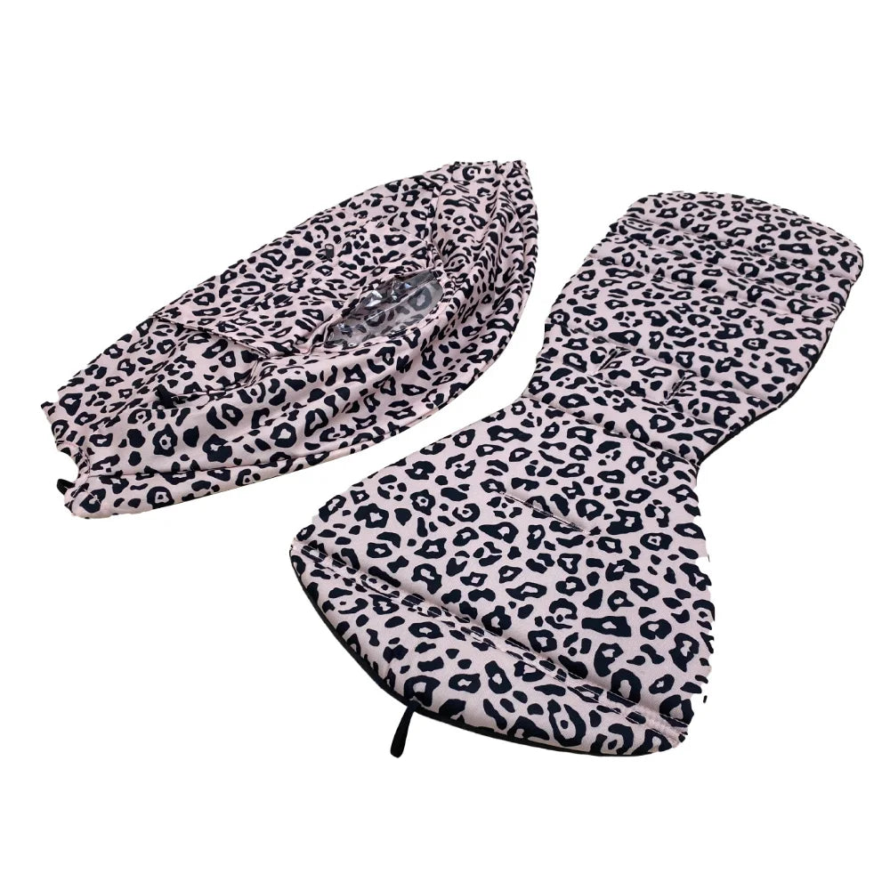 Stroller Canopy Cover and Padded Seat Set Compatible with Babyzen YOYO and YOYO2, 600D Replacement Fabric with Rear Zipper Pocket and Color Options