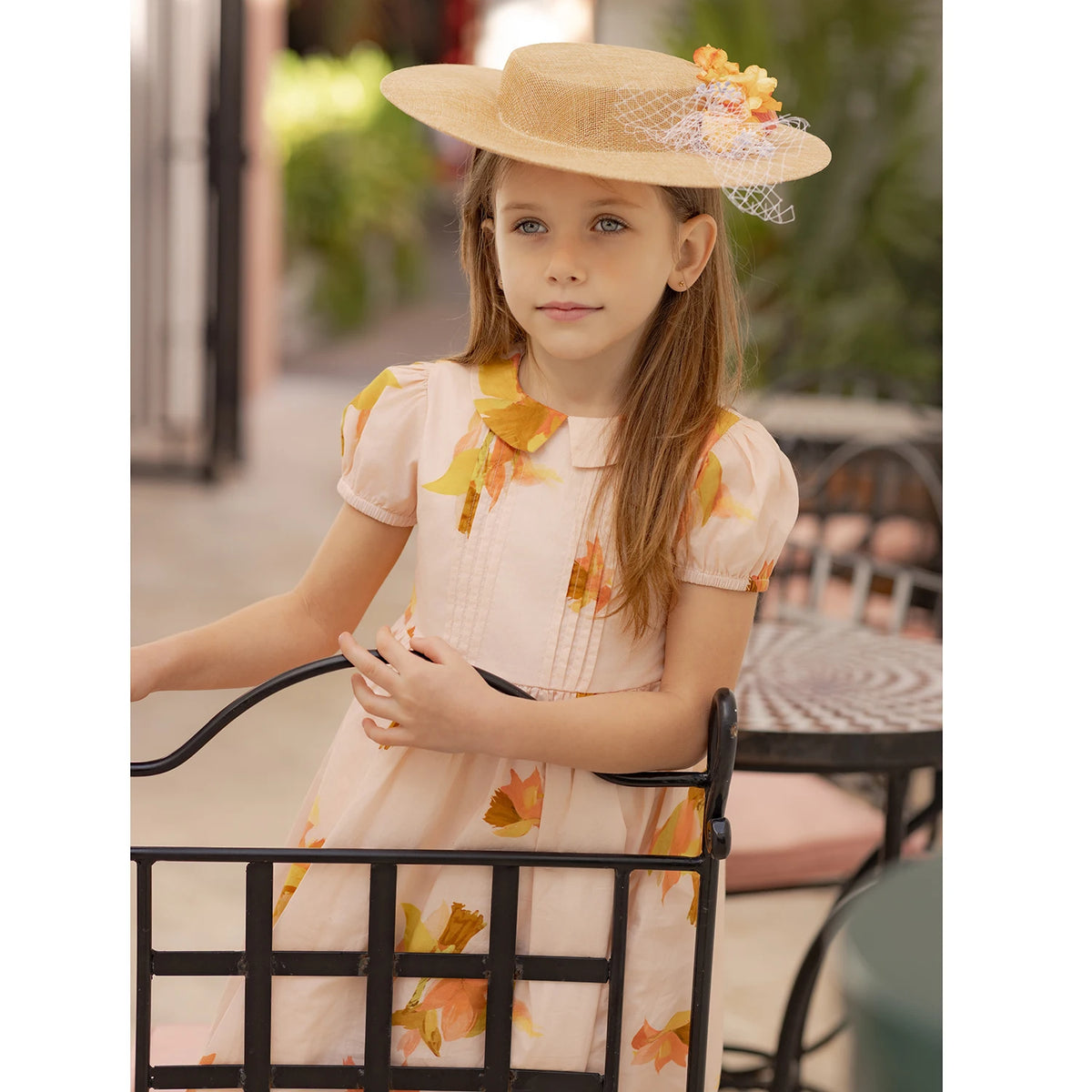 Floral and Ivory Kids Occasion Outfits, Cotton Girls Dress and Set Options with Lyocell Knitwear and Boys Blazer Styles for Sibling Photos