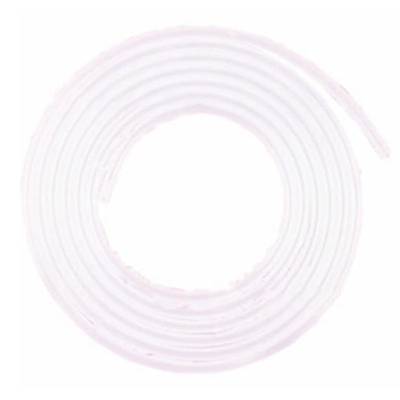 Silicone Bottle Replacement Tubing, 100cm or 200cm Cut-to-Length Hose with 5mm Outer and 3mm Inner Diameter for Compatible Baby Bottle Straws