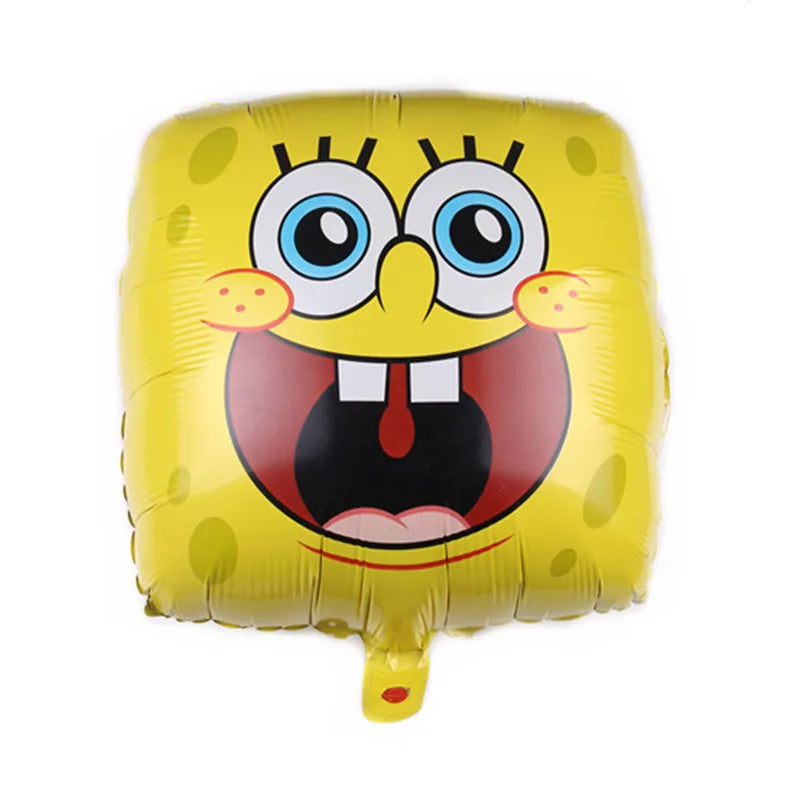 SpongeBob Birthday Party Supplies with Patrick Star, Disposable Plates, Cups, Balloons and Decoration Options for Kids Celebrations