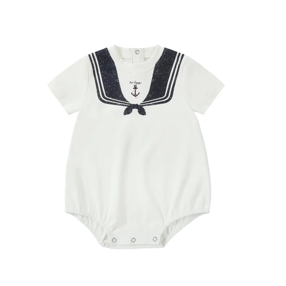 Kids Sailor Outfits in Cotton Jersey, Nautical Dresses, Polo Shirts and Shorts Sets for Boys, Girls and Babies, Summer Sibling Photo Styles