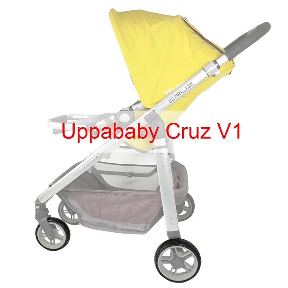 UPPAbaby Cruz Replacement Tire Covers for V1 and V2 Strollers, PU Tubeless Front or Rear Tire Rings for Model-Matched Wheel Repair and Maintenance