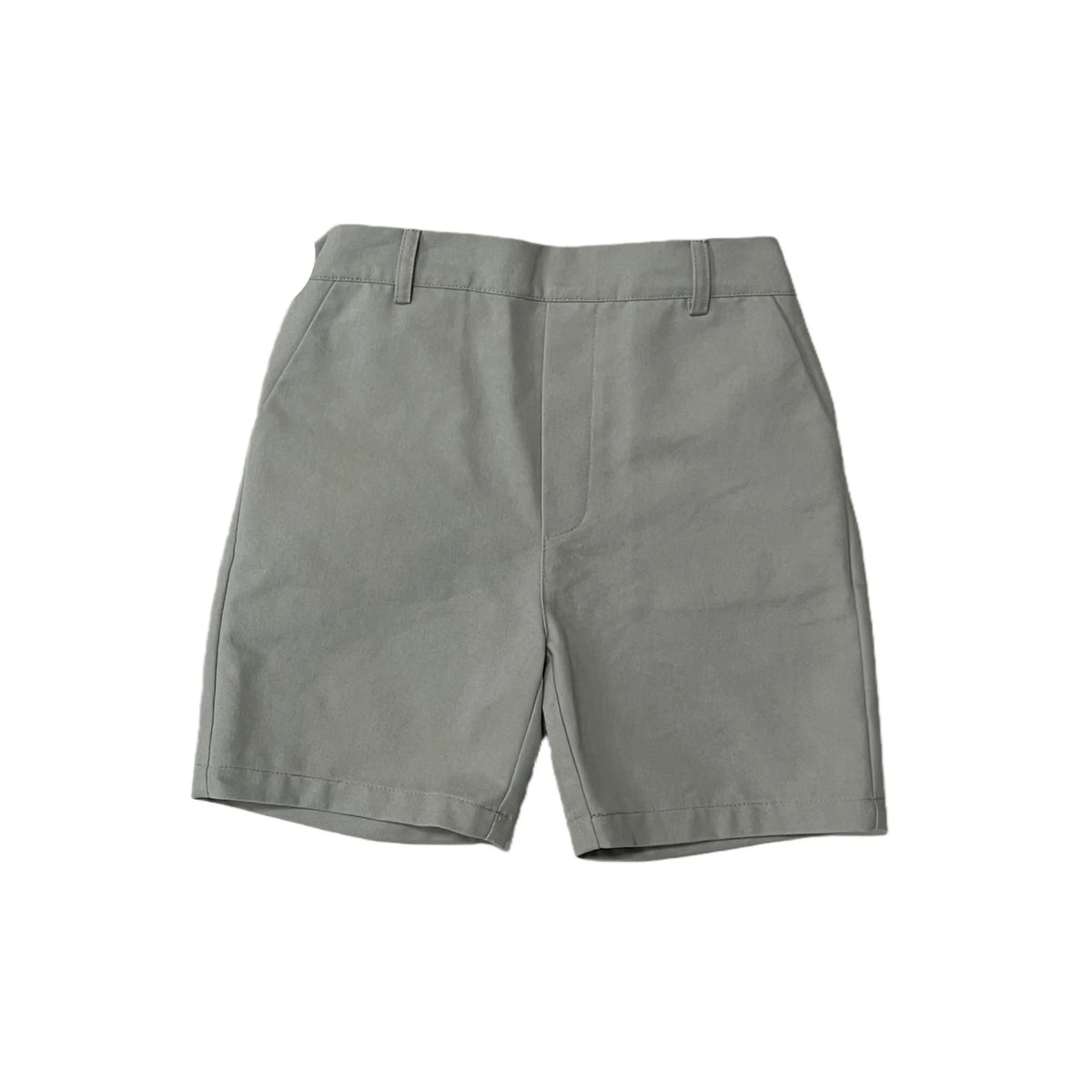 Grey Denim Matching Kids Outfits with Black Tees and Polo Tops, Strap Jumpers, Skirts, Shorts and Baby Romper Options for Family Photos
