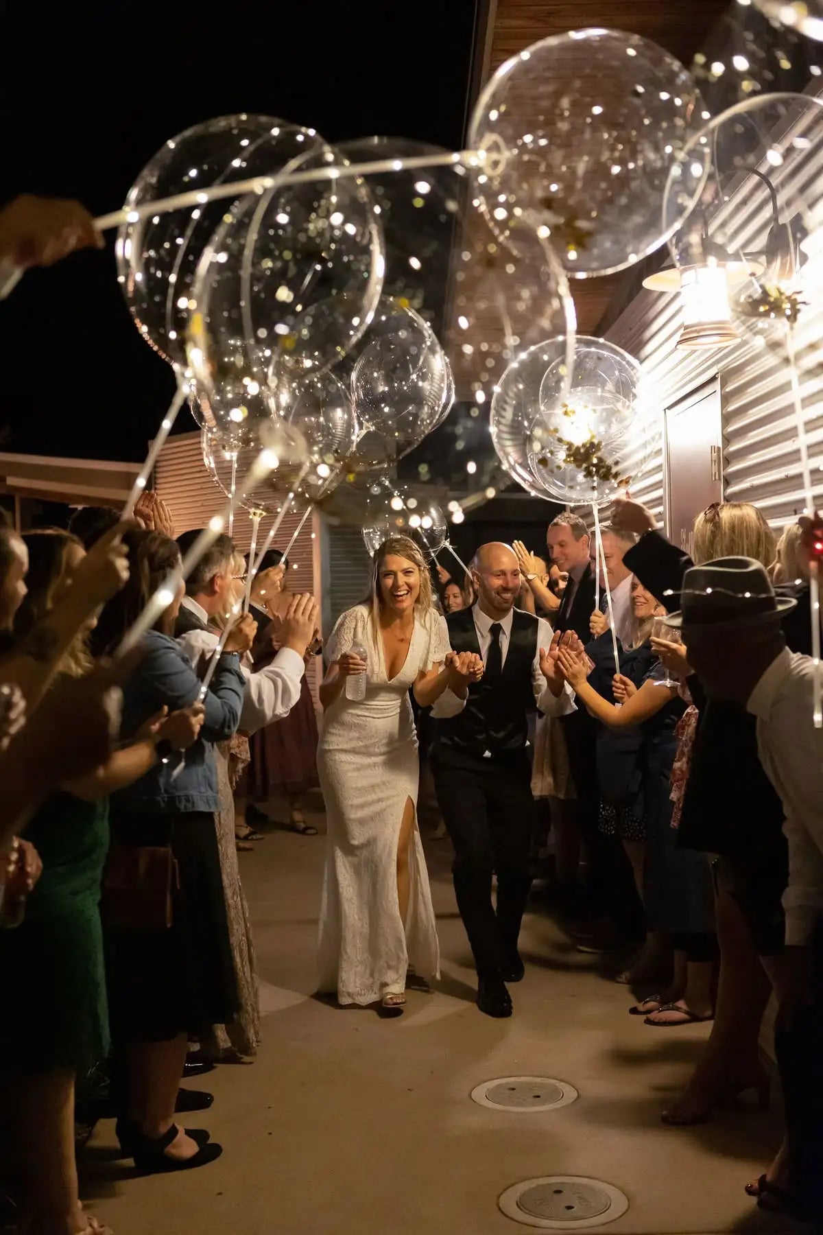 LED Light Up Balloons with Batteries and Clear Bobo Balloon Design, 10-100 Set Options for Wedding Receptions, Proposals and Birthday Party Decor