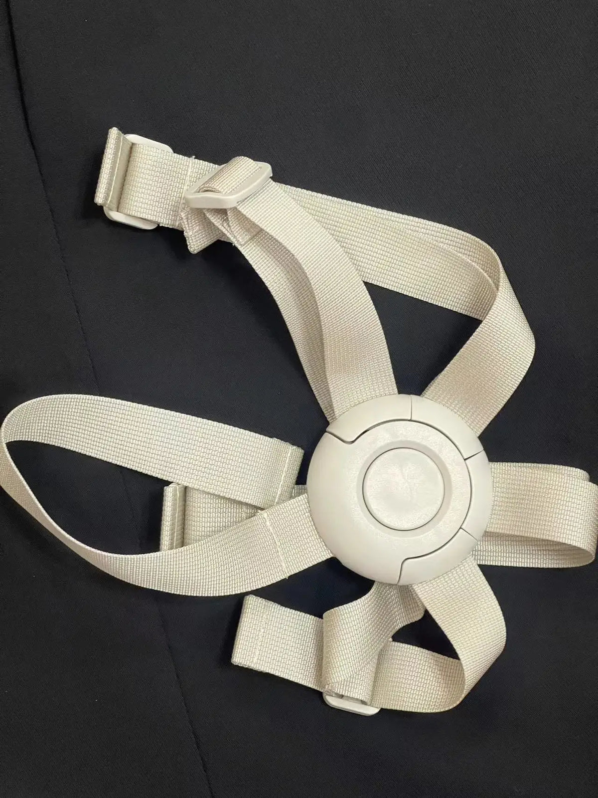 Nomi Baby Seat Harness in Beige, Adjustable Replacement Safety Straps for Compatible Newborn Set or High Chair Seating, Nylon Baby Chair Accessory
