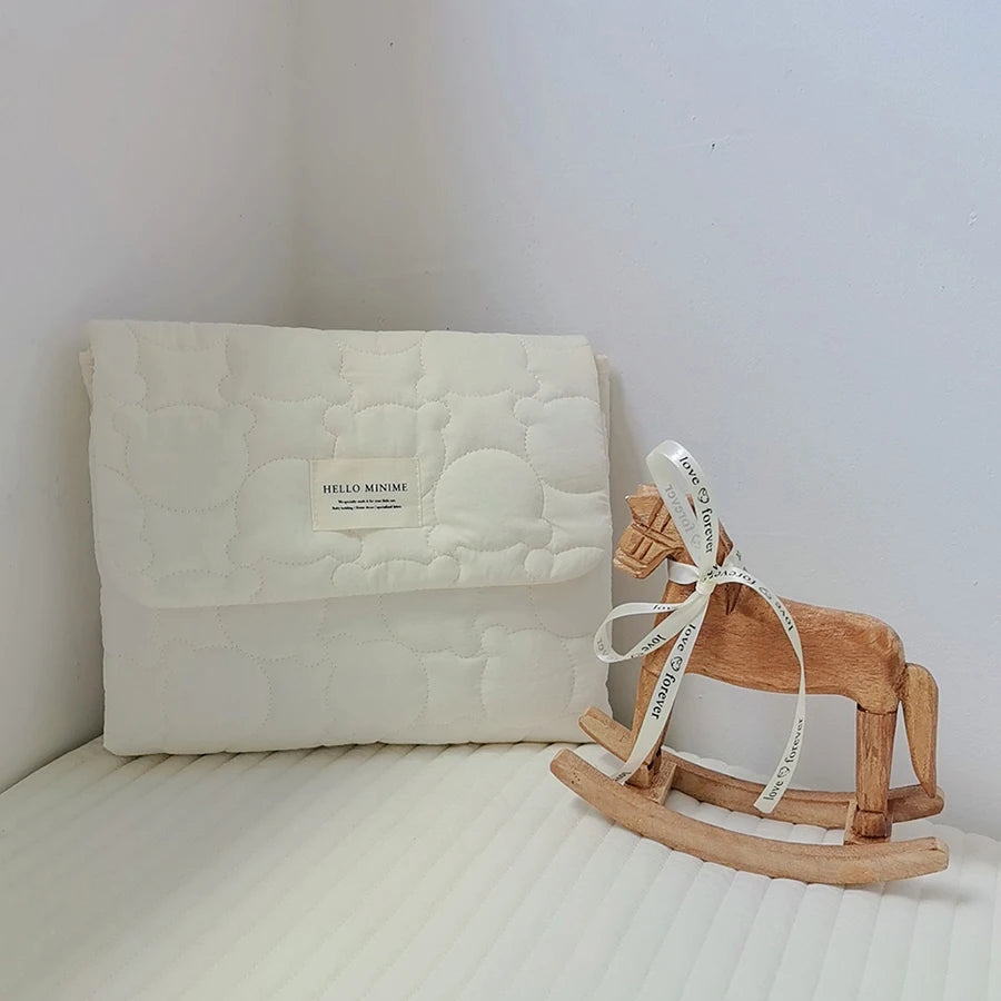 Waterproof Foldable Baby Diaper Changing Pad | Portable 73 x 42 cm Changing Mat for Newborn and Toddler Diaper Changes at Home or Away