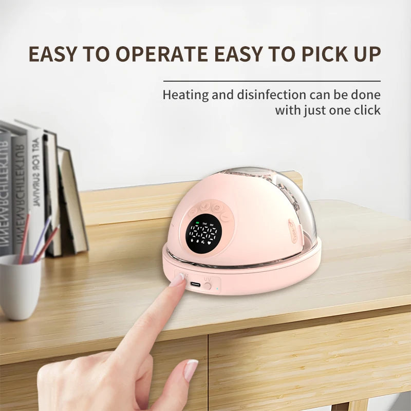 MAOYYE Hands-Free Breast Pump MY382, Wearable Electric Pump with 4 Modes, 12 Levels and Flange Adapters, Pink or White Single and Double Options