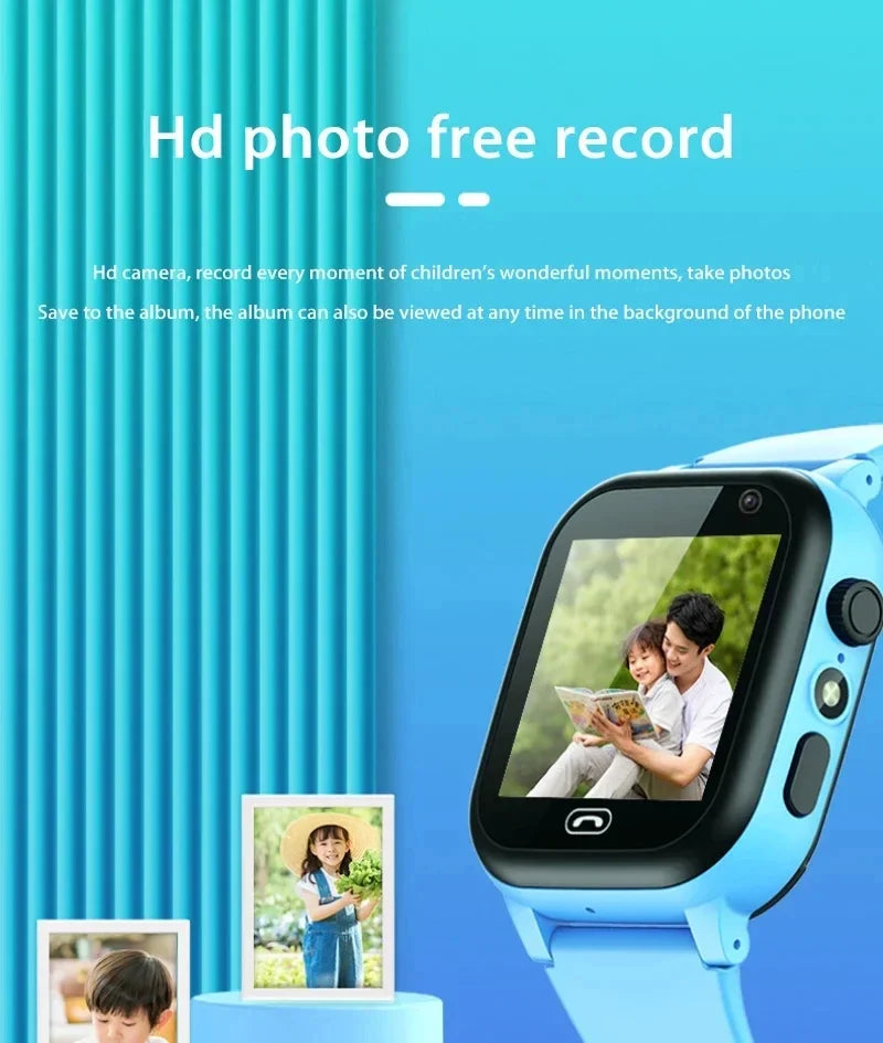 Kids Phone Smartwatch, S30 Camera Wristwatch with Listed SOS Calling, SIM Card Support, Alarm Clock and App Setup for Everyday Family Check-Ins