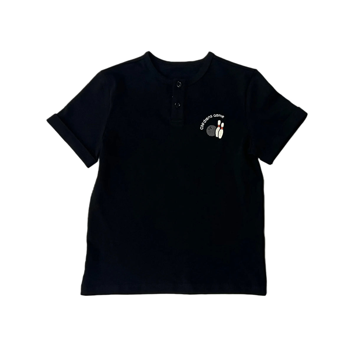 Grey Denim Matching Kids Outfits with Black Tees and Polo Tops, Strap Jumpers, Skirts, Shorts and Baby Romper Options for Family Photos