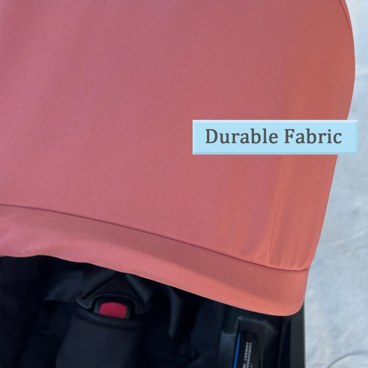 Doona-Compatible Replacement Canopy Fabric and Two Shoulder Pads for Doona+ and Doona i, Six Color Options with Existing Support Rods Required