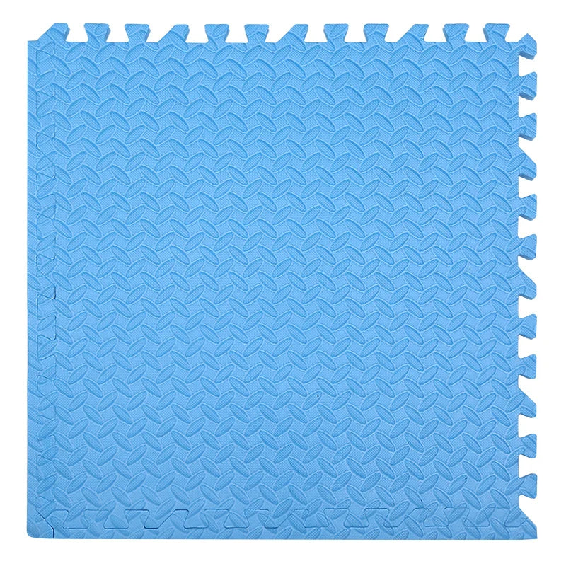 Baby Puzzle Play Mat with 30 cm Interlocking Foam Tiles, 1 cm Thick Textured Floor Padding in 8 or 16 Pieces for Supervised Indoor Play