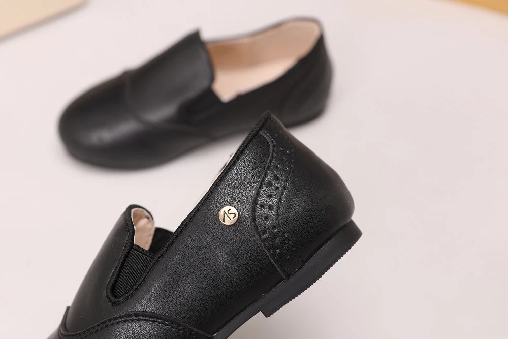 Toddler Dress Shoes for Boys and Girls, AS Classic Oxford, Loafer, Mary Jane and T-Bar Flats for Weddings, Parties and Family Photos