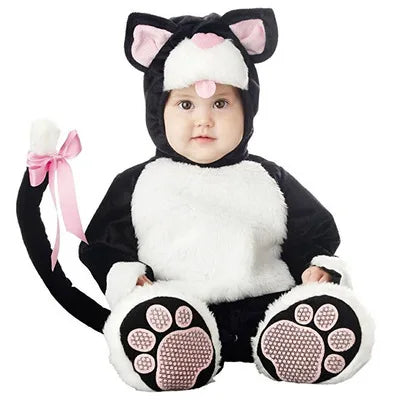 Infant Animal Dress Up Rompers with Hooded Lion, Owl and More Character Styles, Baby and Toddler Costume Outfits for Halloween and Holiday Photos