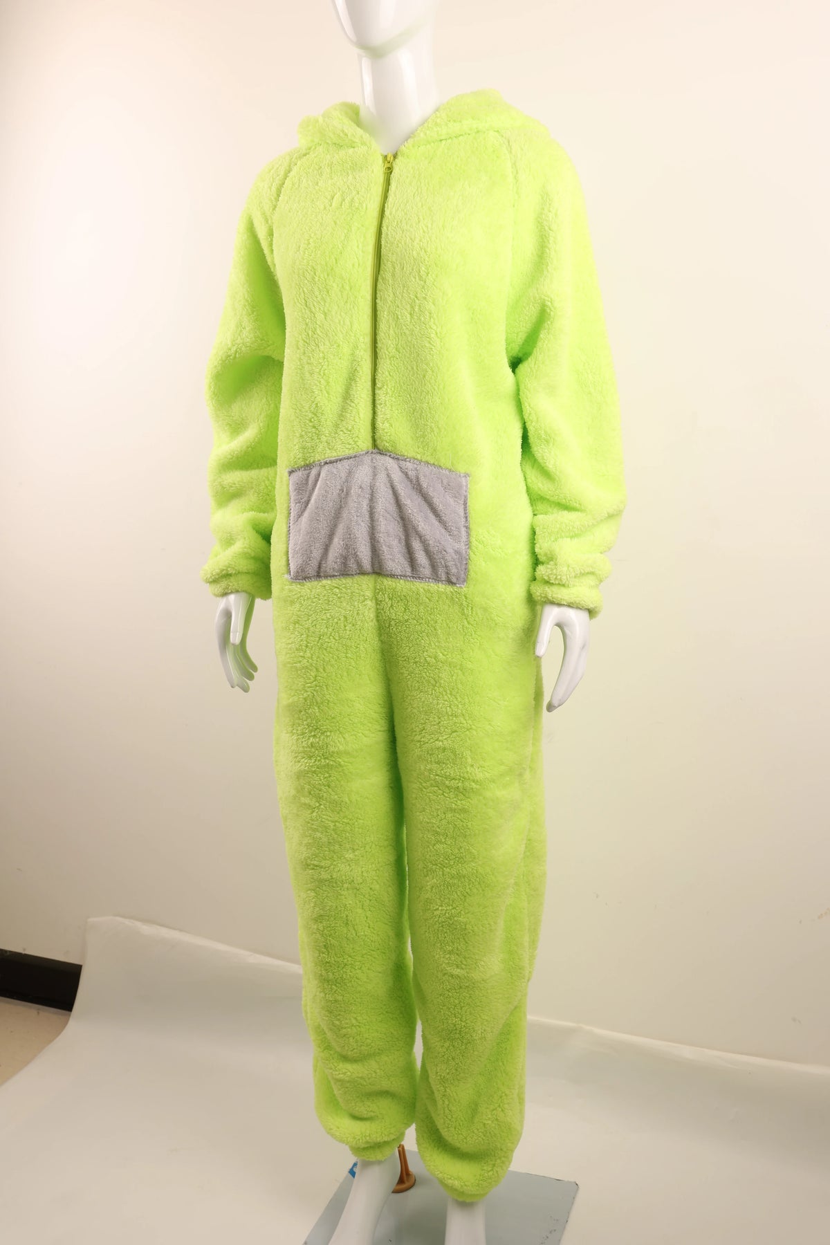 Teletubbies Hooded Onesie Costume for Kids and Adults, Soft Long-Sleeve Character Jumpsuit for Cosplay, Halloween and Family Dress-Up