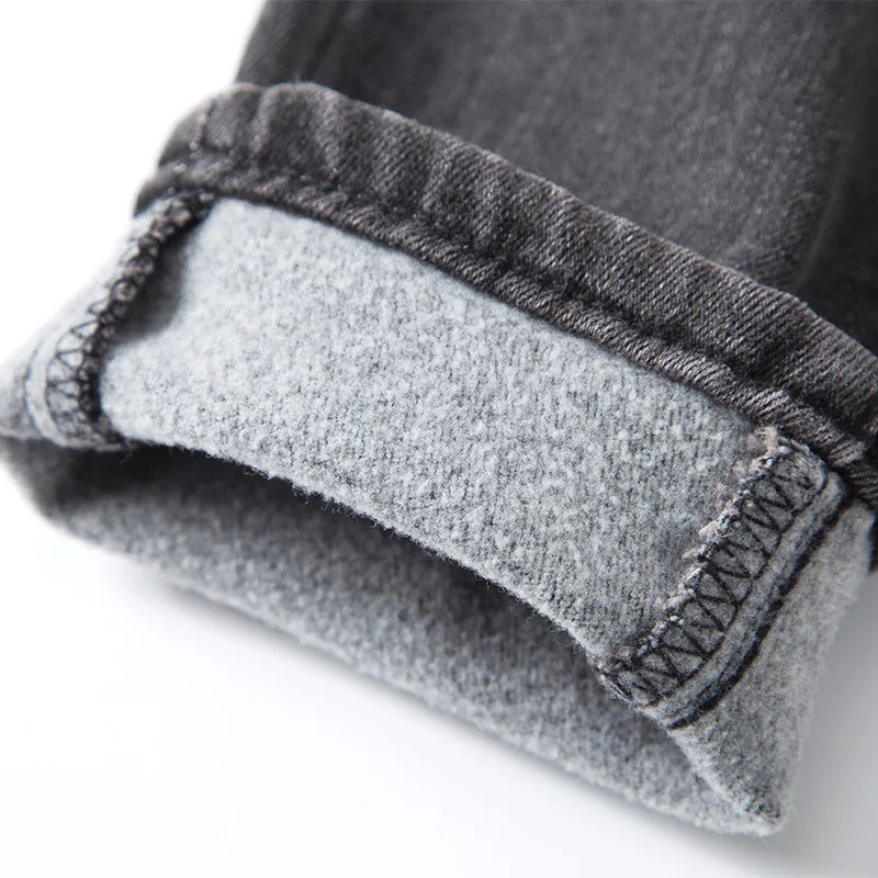 Maternity Denim Jeans with Over-Belly Panel, Blue Pregnancy Pants with Frayed Hem Styling, M-2XL Options for Everyday Casual Outfits