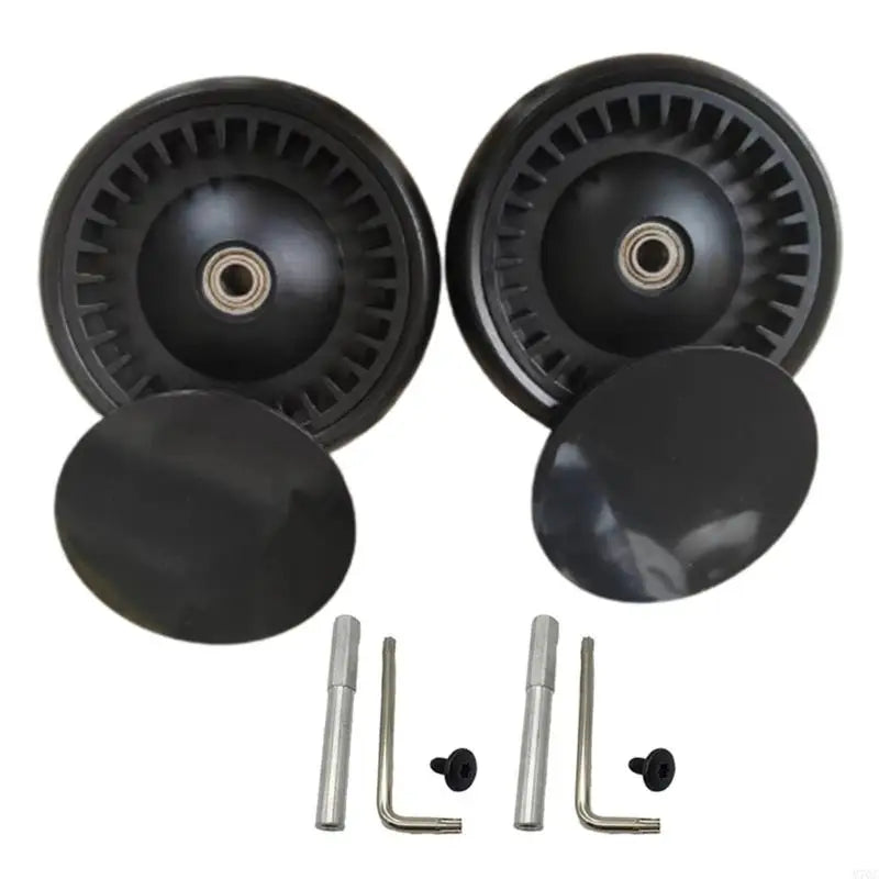 YOYO and YOYA Stroller Replacement Wheels, Rubber Front and Rear Wheel Options for Model-Matched Babyzen Pushchair Repair and Everyday Maintenance
